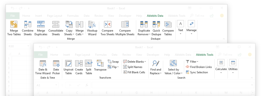 برنامج Ablebits Ultimate Suite for Excel Business Edition