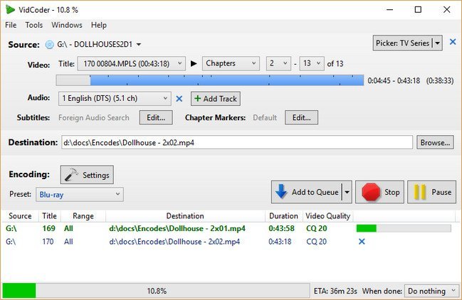 تحميل برنامج فيدكودر VidCoder