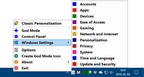 تحميل برنامج Win10 All Settings | ضبط إعدادات ويندوز 10