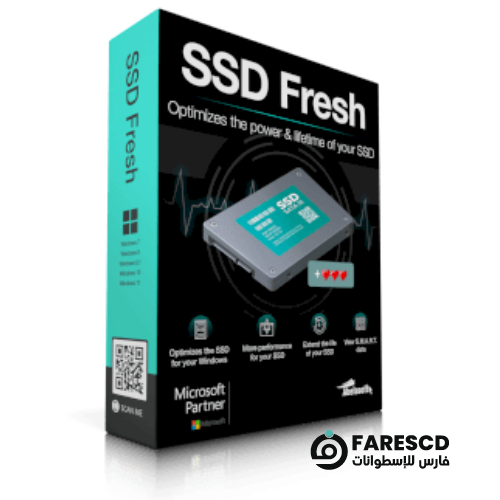 اسطوانة برنامج Abelssoft SSD Fresh Plus 2024 - حماية وتسريع هارد الإس إس دي