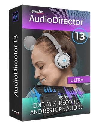 برنامج الهندسة الصوتية وتحرير الصوت | CyberLink AudioDirector Ultra 13