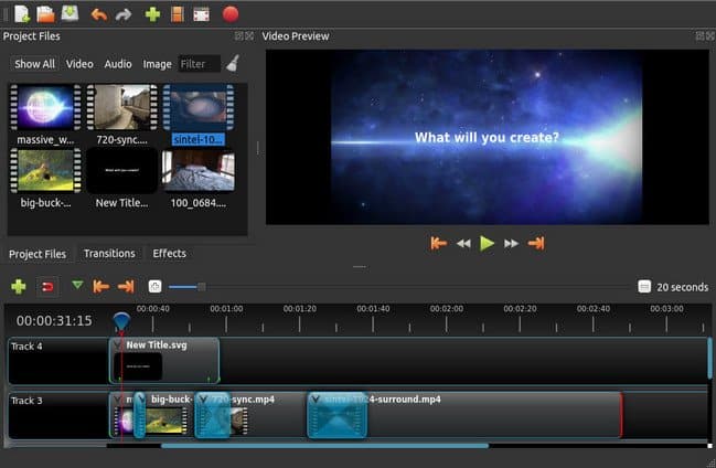 تحميل برنامج OpenShot Video Editor
