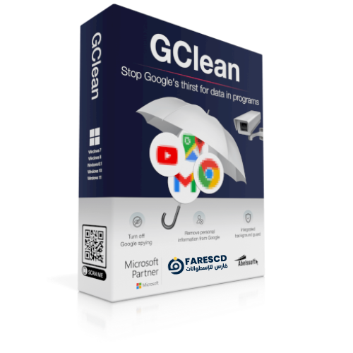 الحماية من تطبيقات جوجل الفضولية | Abelssoft GClean 2023