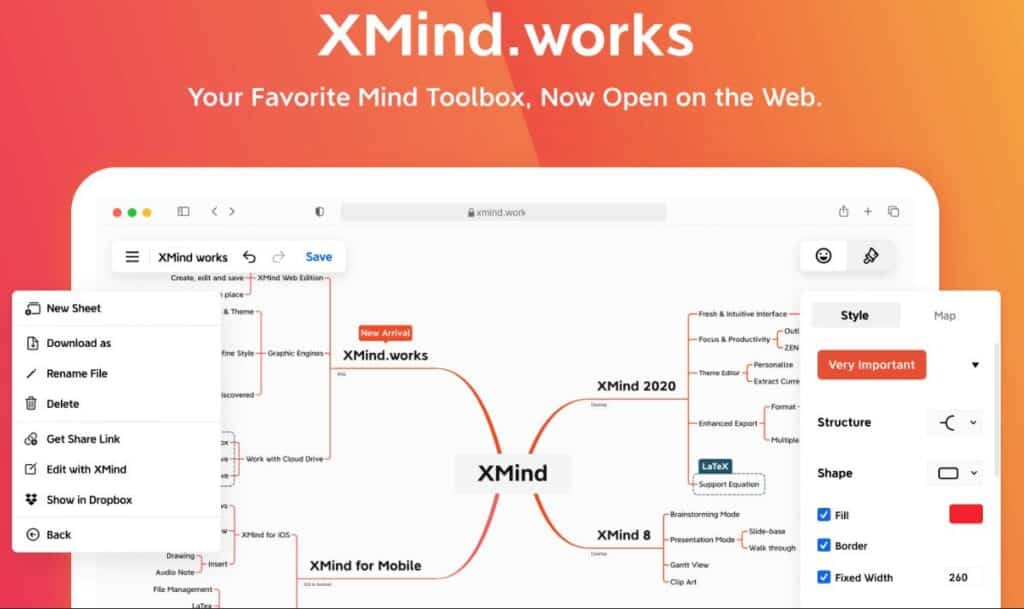 تحميل برنامج الخرائط الذهنية XMind 2023