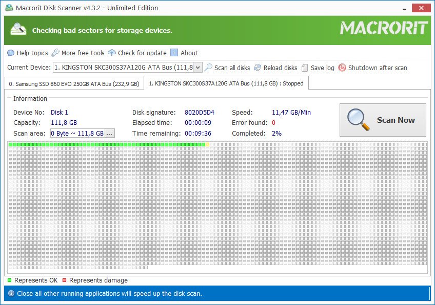 تحميل برنامج Macrorit Disk Scanner | برامج فحص وإصلاح الهارد ديسك 2023
