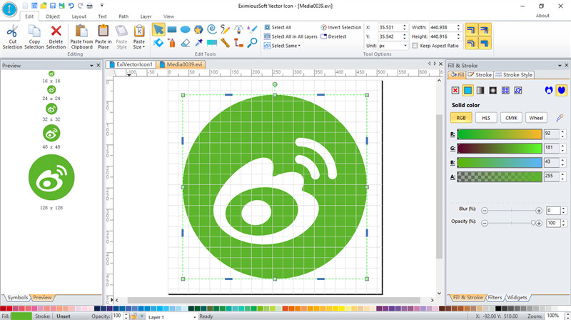 شرح برنامج EximiousSoft Vector Icon