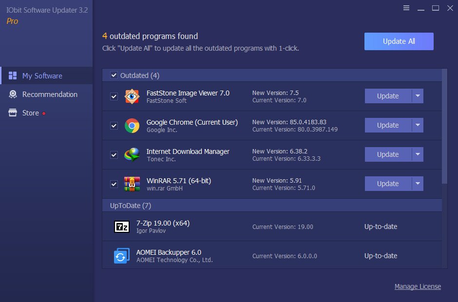 تحميل برنامج IObit Software Updater Pro - حدث جميع البرامج بضغطة واحدة 2024