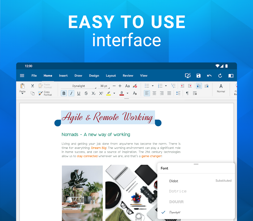 تطبيق OfficeSuite - Word, Sheets, PDF | بديل الأوفيس للهواتف