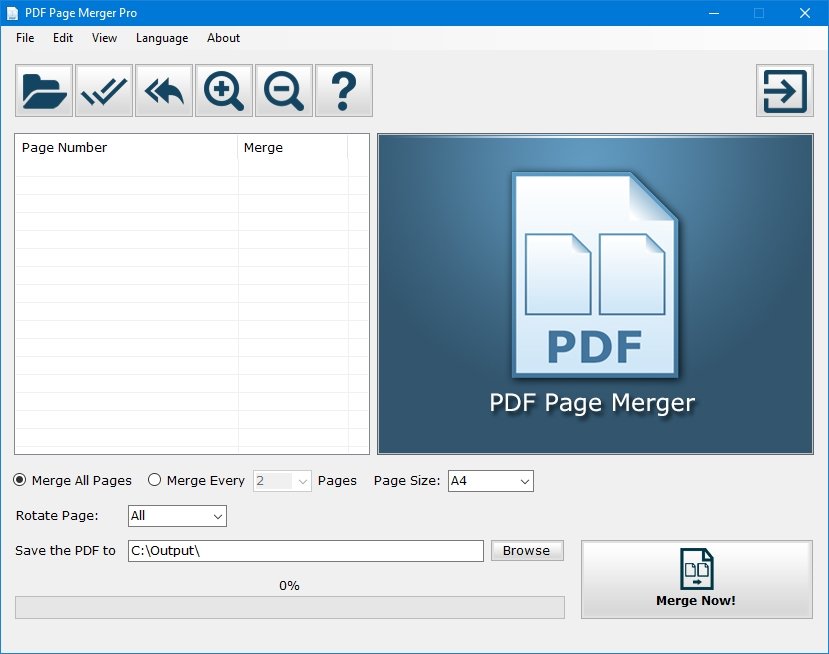 رنامج PDF Page Merger Pro 2023 | لدمج صفحات وملفات البى دى إف