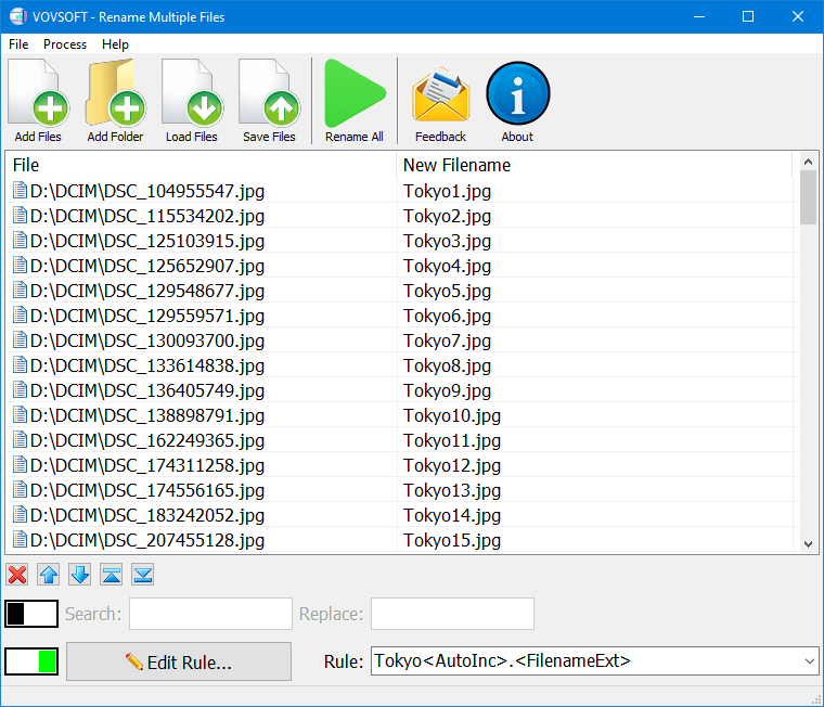 برنامج VovSoft Rename Multiple Files 2023 | لإعادة تسمية ملفات متعددة فى نفس الوقت