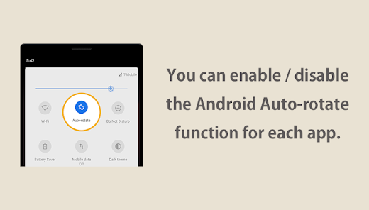 تطبيق Auto-rotate Control Pro لتدوير الشاشة بسلاسة