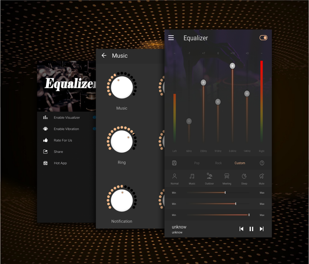 تطبيق Equalizer - Bass Booster Pro | لتحسين وتعديل الصوت