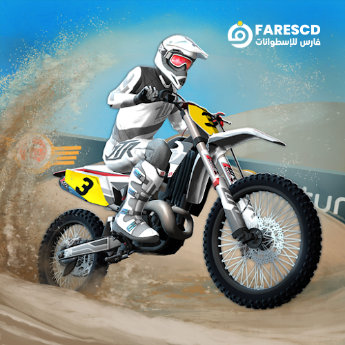 تحميل لعبة Mad Skills Motocross 3 MOD - سباق الدراجات النارية لأندرويد