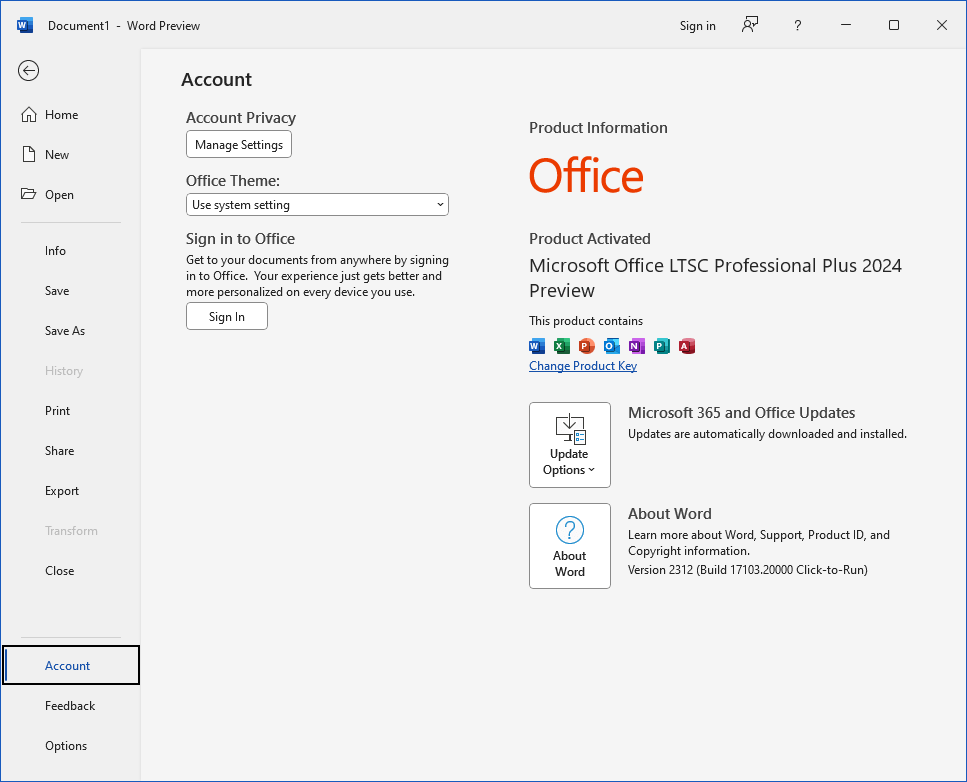 برنامج Microsoft Office 2024 - مايكروسوفت أوفيس 2024