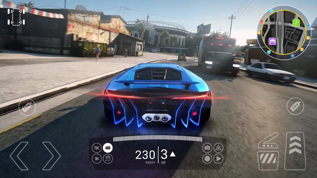 لعبة Real Car Driving - أفضل ألعاب السيارات 01