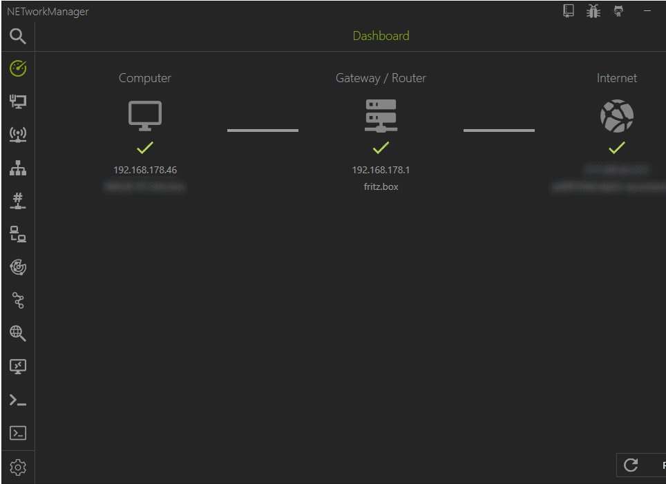 برنامج NETworkManager - برامج إدارة شبكات الانترنت