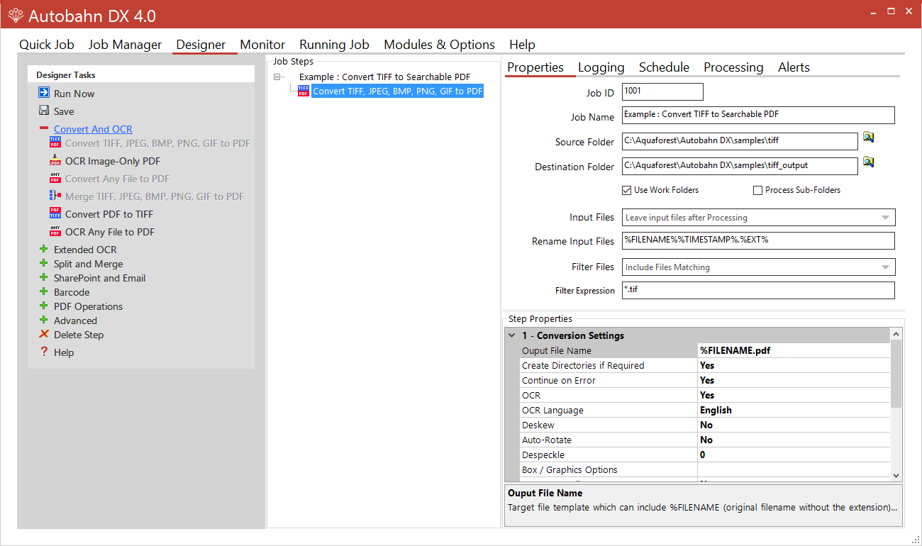 برنامج Aquaforest Autobahn DX لإدارة المستندات وتحسين سير العمل
