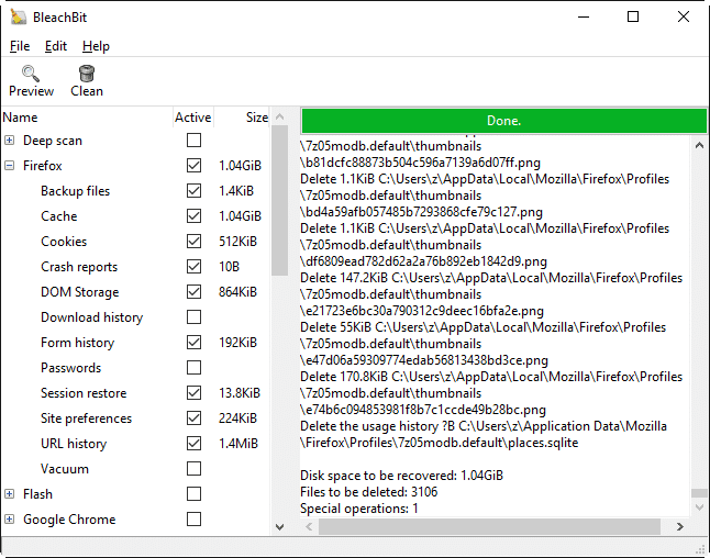 تحميل برنامج BleachBit لتنظيف وتسريع الويندوز (3)