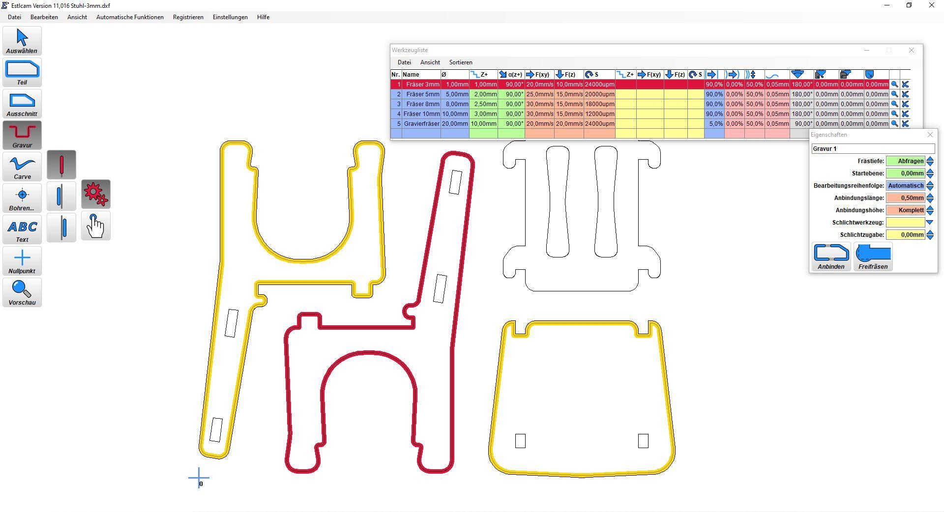 تحميل برنامج Estlcam لتصميم النماذج ثلاثية الابعاد وطباعتها