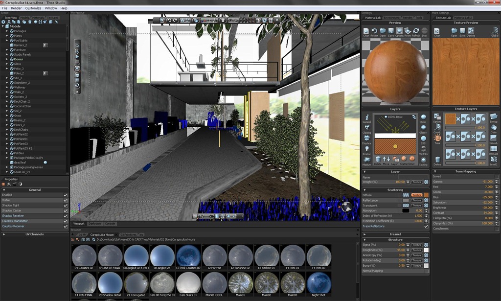 تحميل برنامج Thea Render for Rhino للتصميم الهندسي والمعماري (7)