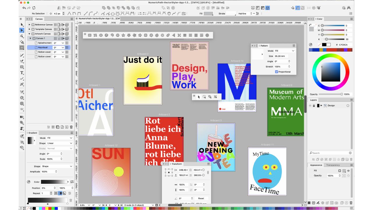 تحميل برنامج VectorStyler للرسم والتصميم بالفيكتور