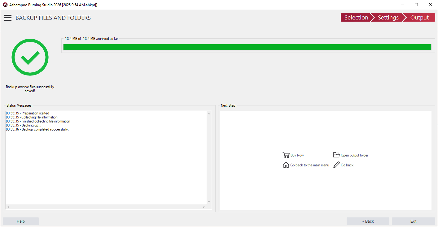 تحميل Ashampoo Burning Studio 2026 استوديو متكامل لنسخ وحرق وتشفير البيانات