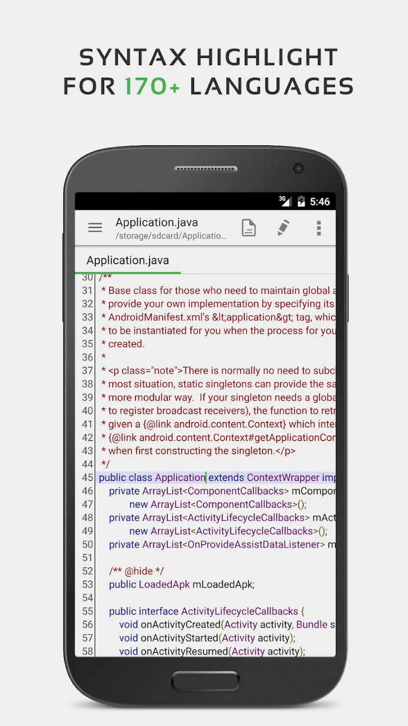 تحميل تطبيق QuickEdit Text Editor Pro 4