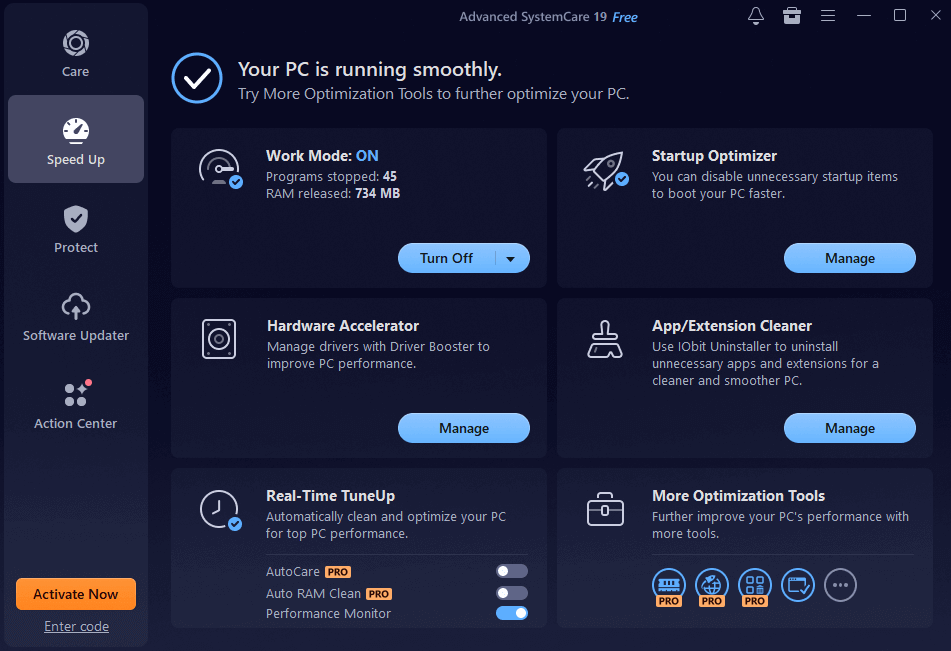 تحميل برنامج Advanced SystemCare Pro لتنظيف الويندوز وتسريع الكمبيوتر بنقرة واحدة