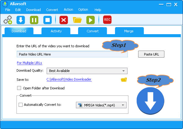 تحميل برنامج Allavsoft Video Downloader Converter لتحميل وتحويل الفيديوهات بجودة عالية