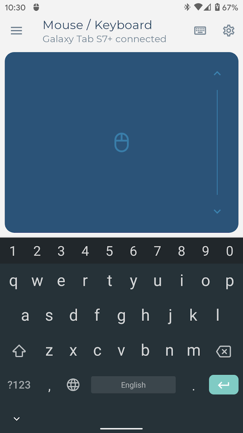 تحميل تطبيق Bluetooth Keyboard & Mouse Pro 1