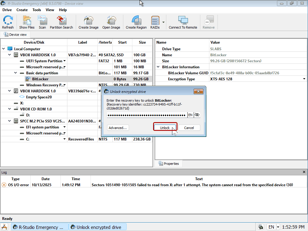 تحميل اسطوانة R-Studio WinPE لاستعادة الأقسام والبيانات المفقودة