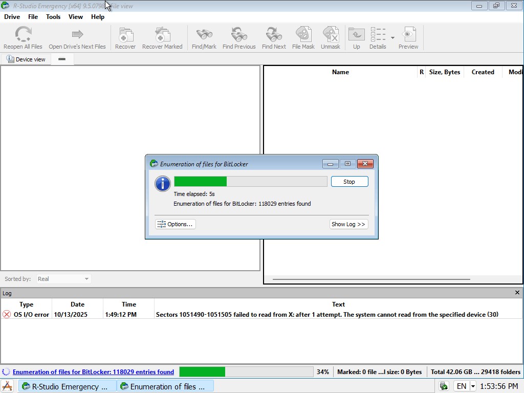 تحميل اسطوانة R-Studio WinPE لاستعادة الأقسام والبيانات المفقودة