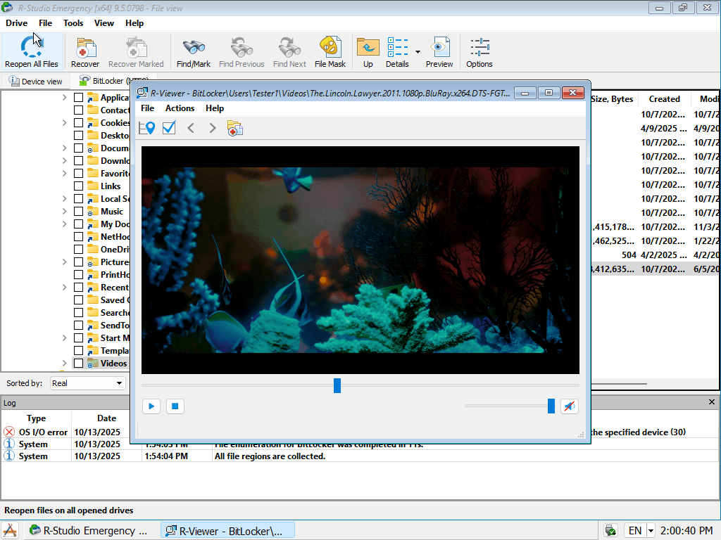 تحميل اسطوانة R-Studio WinPE لاستعادة الأقسام والبيانات المفقودة