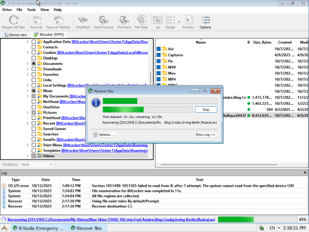 تحميل اسطوانة R-Studio WinPE لاستعادة الأقسام والبيانات المفقودة