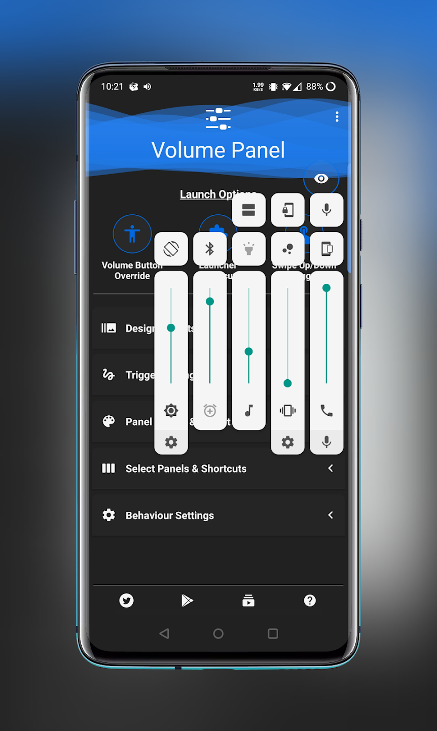 تحميل تطبيق Volume Panel Pro 3