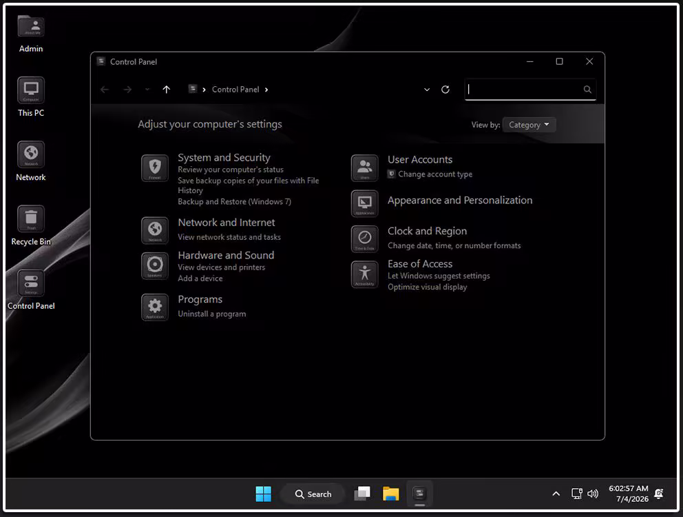 تحميل Windows 11 Pro Ultra Lite 25H2 Stealth11 للأجهزة الضعيفة