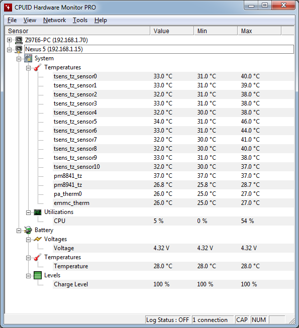 تحميل برنامج CPUID HWMonitor Pro لمعرفة سبب ارتفاع حرارة الكمبيوتر قبل تعطله