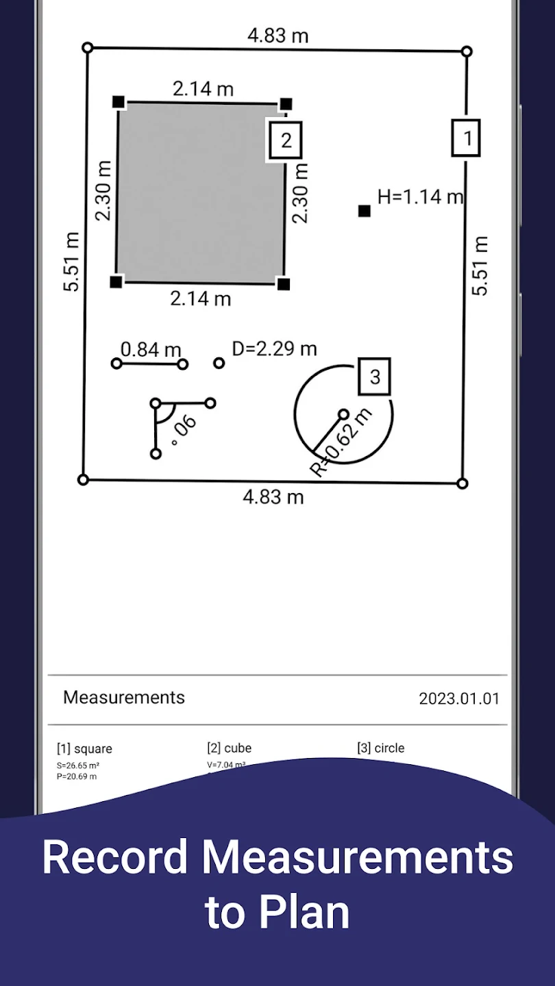 تحميل تطبيق AR Ruler App Tape Measure Cam 2