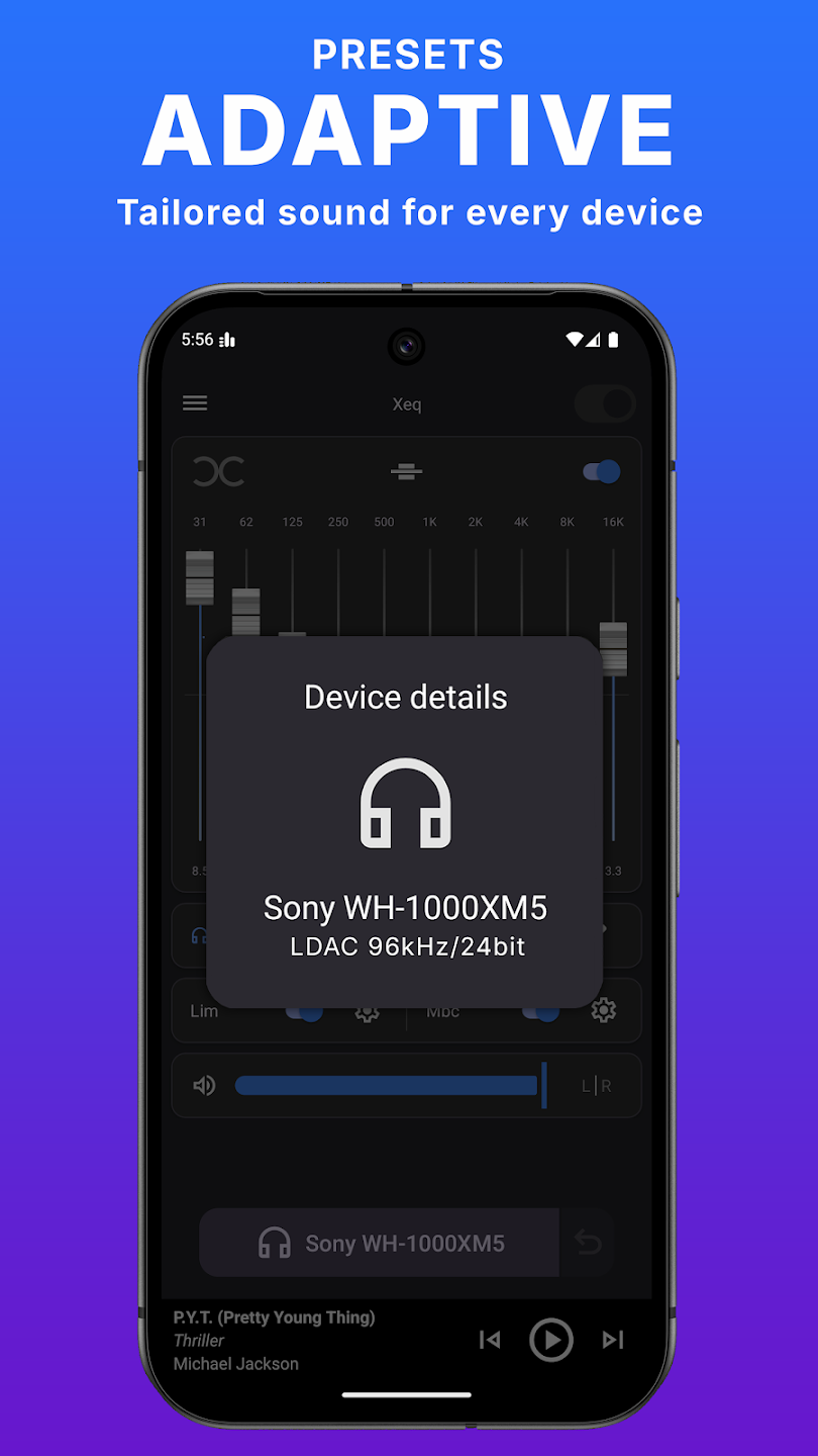 تحميل تطبيق Equalizer & Bass Booster - XEQ 3