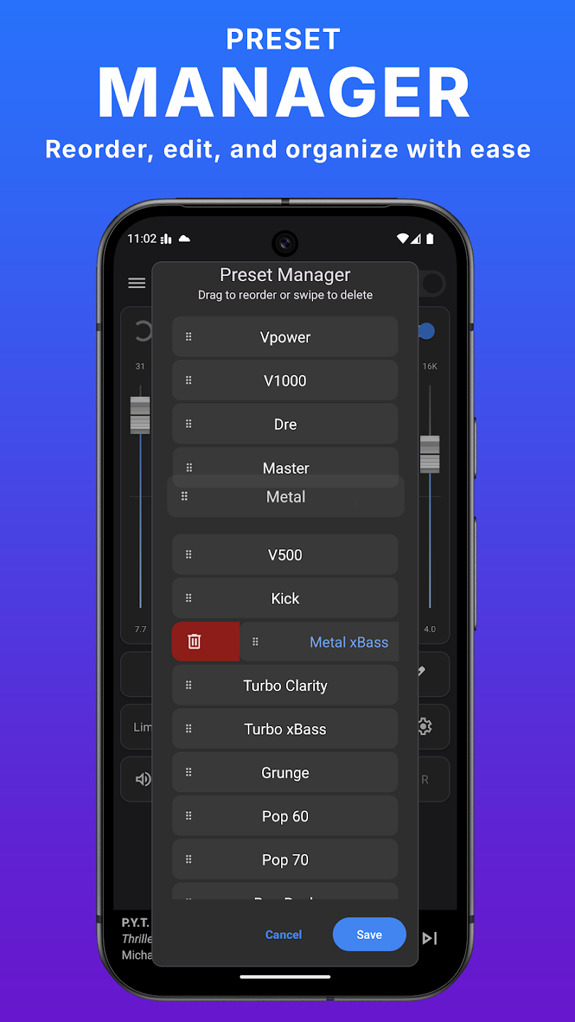 تحميل تطبيق Equalizer & Bass Booster - XEQ (4)