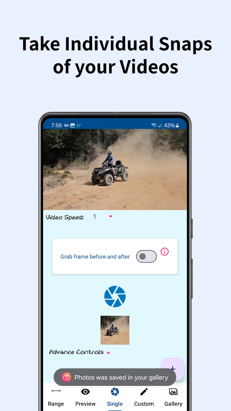 تحميل تطبيق Grab Photos From Videos 1