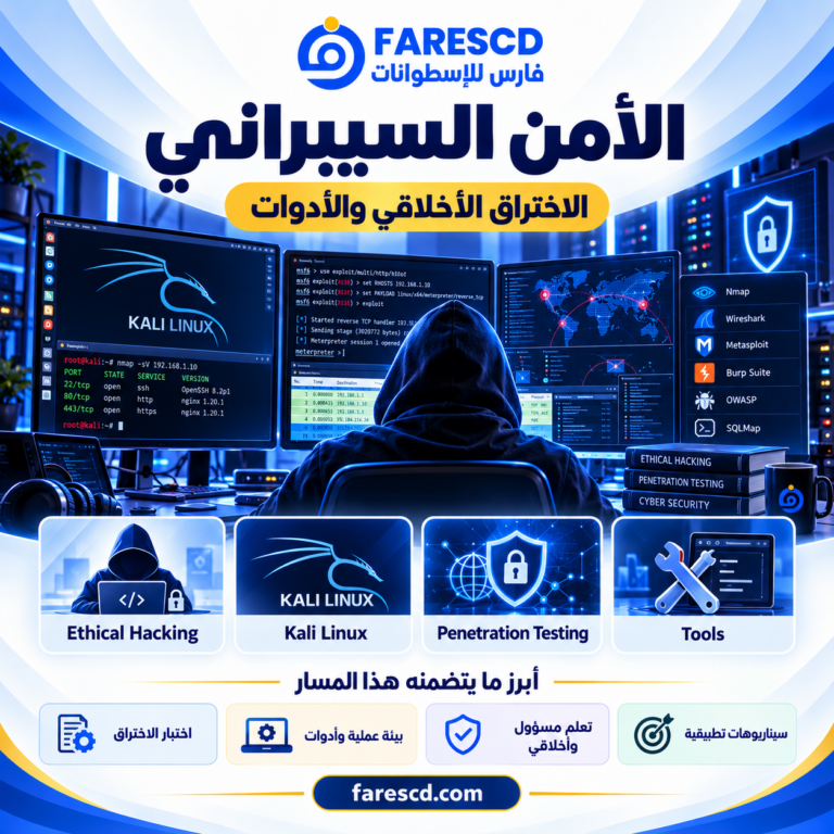 الاختراق الأخلاقي وأدوات الأمن السيبراني