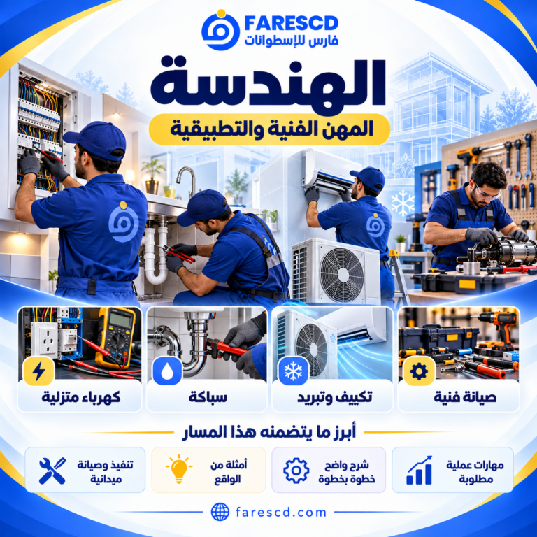 المهن الفنية والتطبيقية في مجال الهندسة