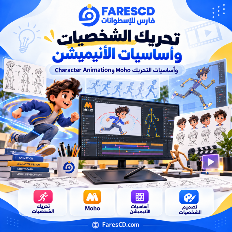 تحريك الشخصيات وأساسيات الأنيميشن