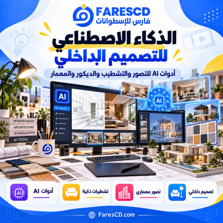 الذكاء الاصطناعي للتصميم الداخلي والمعماري