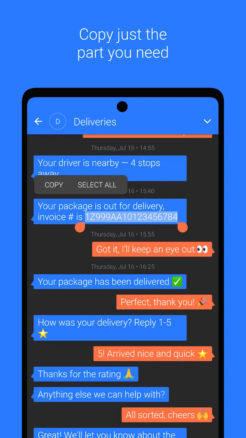 تحميل تطبيق Textra SMS 1