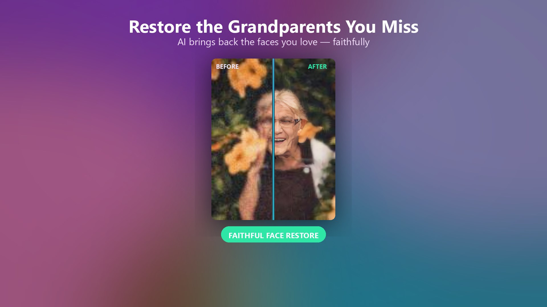 AI Old Photo Restorer