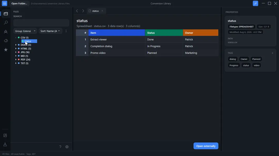 Legacy File Converter