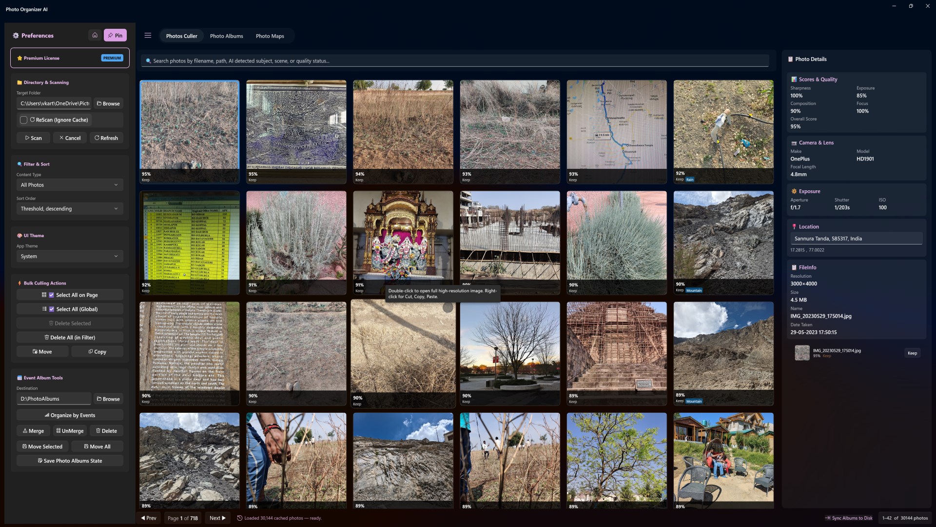 Photo Organizer AI Premium