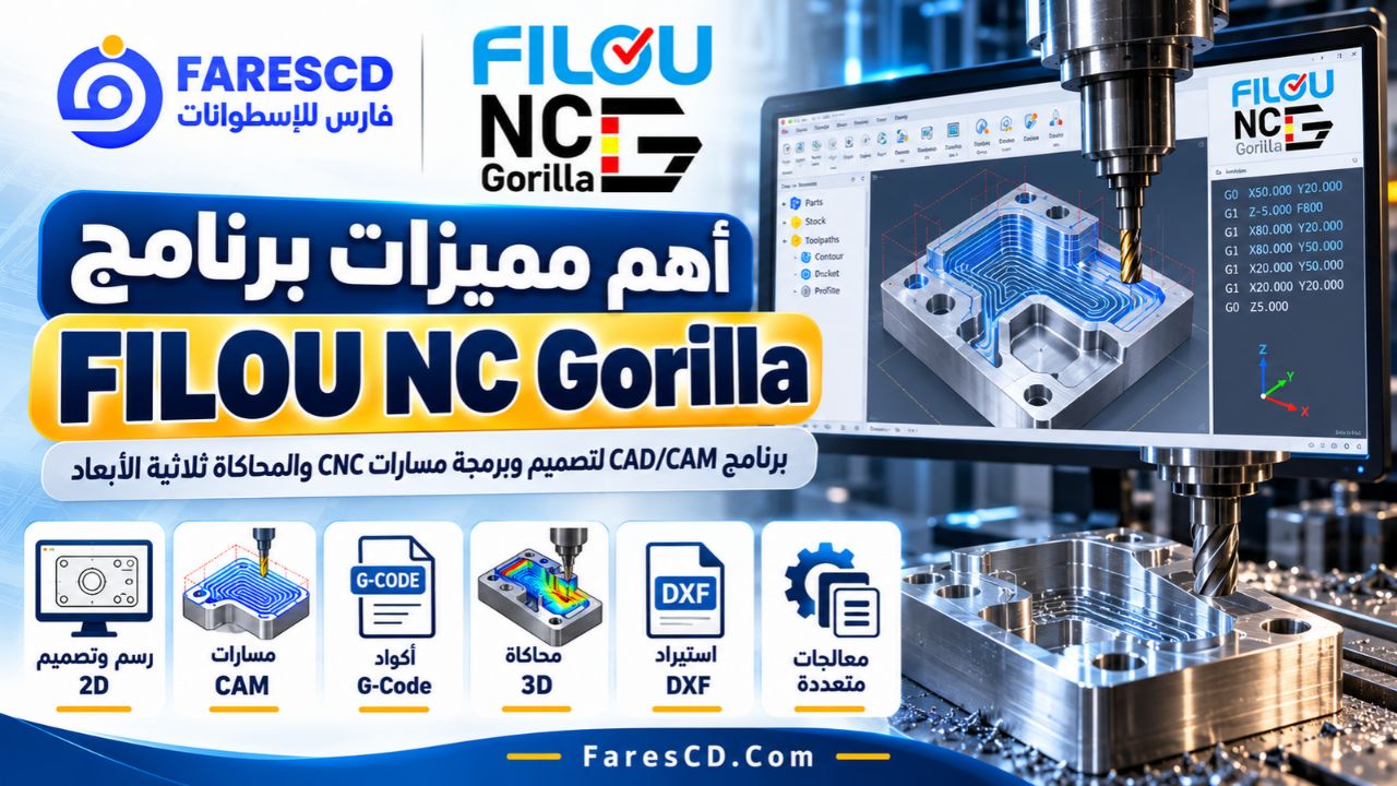 أهم مميزات برنامج FILOU NC Gorilla